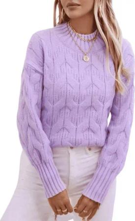 YRIIOMO Strickpullover Strickpullover Damenpullover Damen Casual Herbst- und Wintermode Vielseitiger Strickpullover Pullover