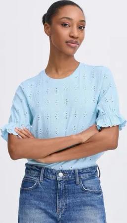 b.young T-Shirt BYSILVA TSHIRT 3 - T-Shirt aus Spitze