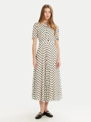 Marella Kleid für den Alltag Lorenzo 2513221141 Écru Regular Fit