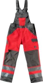 Mascot Latzhose Gosford hi-vis rot/dunkelanthrazit