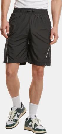 Urban Classics Piped Panel Trackshorts