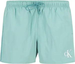 Calvin Klein Swimwear Herren Badeshorts grün unifarben