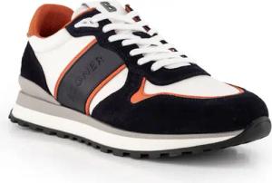BOGNER Herren Sneaker blau Velours