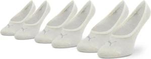 Puma 3er-Set Unisex-Sneakersocken Footie 906930 30 Grau
