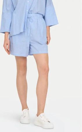 ONLY Stoffshorts Augusta 15347659 Himmelblau Loose Fit