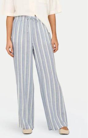 ONLY Stoffhose Caro 15291807 Himmelblau Loose Fit
