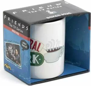 Friends Tasse - Central Perk Logo Boxed - grün/weiß/rot - Lizenzierter Fanartikel