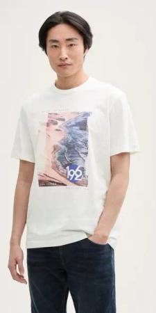 TOM TAILOR T-Shirt T-Shirt mit Foto-Print