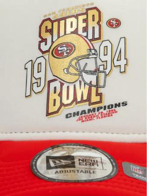 New Era Cap San Francisco 49Ers Superbowl 60595295 Weiß