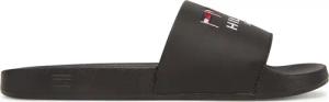 Tommy Hilfiger Pantoletten Flags Pool Slide FM0FM05431 Schwarz
