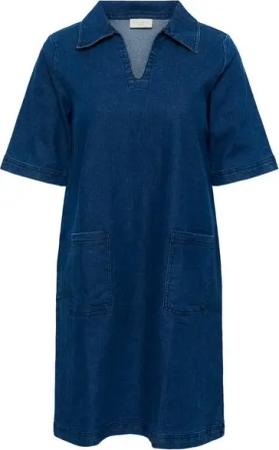 KAFFE Curve Jeanskleid Denimkleid KClaurie Große Größen