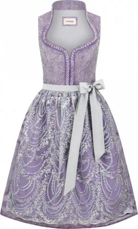 Dirndl Nadira (lila, Gr. 48) von Stockerpoint Bergfeuer Couture für Damen, 100 % Polyester