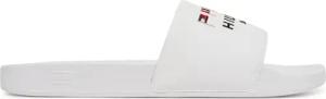 Tommy Hilfiger Pantoletten Flags Pool Slide FM0FM05431 Weiß