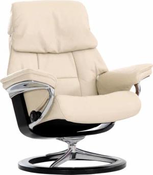 Stressless Relaxsessel "Ruby", mit Signature Base, Größe S, Gestell Eiche, Wenge, Braun & Schwarz
