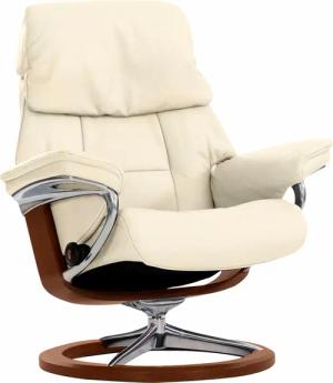 Stressless Relaxsessel "Ruby", mit Signature Base, Größe S, Gestell Eiche, Wenge, Braun & Schwarz