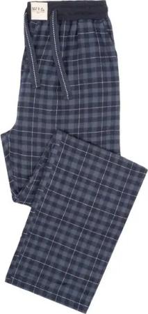 Phil & Co. Schlafanzug FLANELL Pyjamahose Schlafanzughose, warme Pyjama Schlafanzug