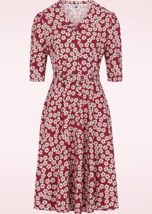 Elodie Blossom Kleid in Rot