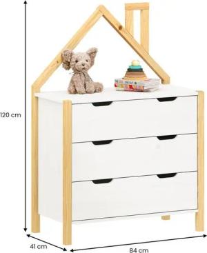 IDIMEX Kommode ELANO, kinderkommode kinderzimmerkommode holzkommode kinderzimmer möbel