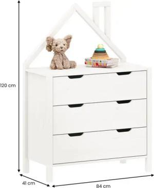 IDIMEX Kommode ELANO, kinderkommode kinderzimmerkommode holzkommode kinderzimmer möbel