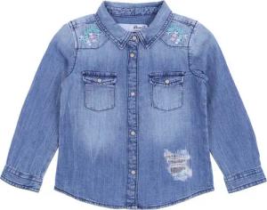 Sarcia.eu Langarmhemd Blaues Hemd mit Druckknöpfen DENIM CO. 10-11 Jahre