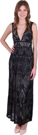 Sarcia.eu Spitzenkleid John Zack Maxi-Kleid aus Spitze für den Abend XL
