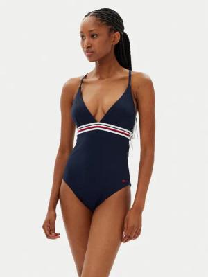 Tommy Hilfiger Badeanzug UW0UW05847 Dunkelblau