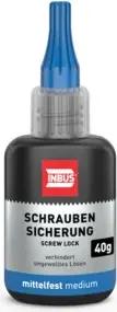 INBUS® 79560 Schraubensicherung mittelfest, 40g — Made in Germany