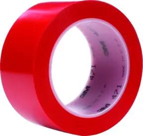 3M Weich-PVC-Klebeband 471 F, Rot, 25 mm x 33 m