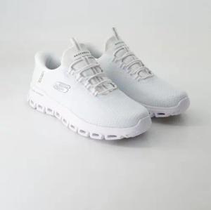 Skechers Schuhe - 233010 Textil (Weiß, Gr. 41)