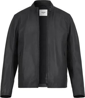 JOOP! Herren Lederjacke schwarz unifarben