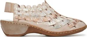 Rieker Sandalen 47156-43 Beige
