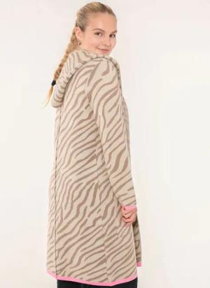 Zwillingsherz Strickjacke "Cardigan "Zebra""