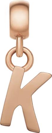 Daniel Wellington DW Charm Letter K Rose Gold