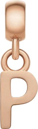 Daniel Wellington DW Charm Letter P Rose Gold