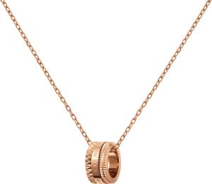 Daniel Wellington DW Elevation Necklace 45-49cm Rose Gold