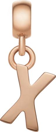 Daniel Wellington DW Charm Letter X Rose Gold