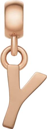 Daniel Wellington DW Charm Letter Y Rose Gold