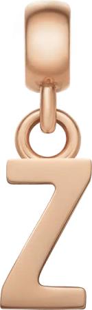 Daniel Wellington DW Charm Letter Z Rose Gold