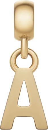 Daniel Wellington DW Charm Letter A Gold