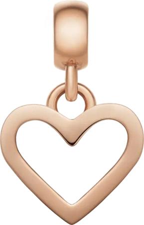 Daniel Wellington DW Charm Heart 12x6mm Rose Gold