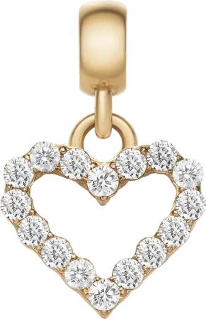 Daniel Wellington DW Charm Heart 13mm Gold