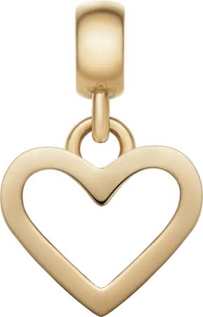 Daniel Wellington DW Charm Heart 13mm Gold