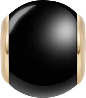 Daniel Wellington DW Charm Orb Black 6x5mm Gold