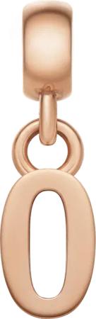 Daniel Wellington DW Charm Number 0 Rose Gold