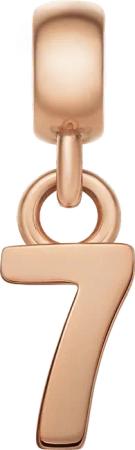 Daniel Wellington DW Charm Number 7 Rose Gold