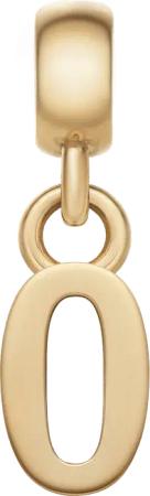 Daniel Wellington DW Charm Number 0 Gold