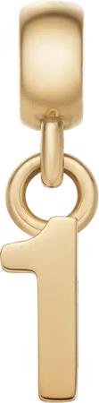 Daniel Wellington DW Charm Number 1 Gold