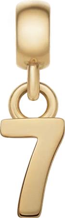 Daniel Wellington DW Charm Number 7 Gold