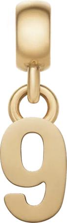 Daniel Wellington DW Charm Number 9 Gold