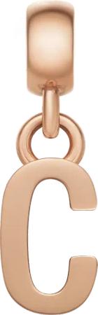 Daniel Wellington DW Charm Letter C Rose Gold